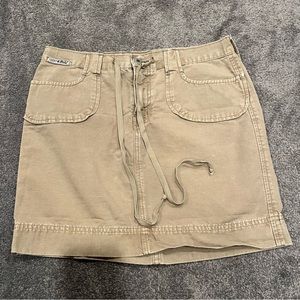 Vintage lucky brand khaki skirt